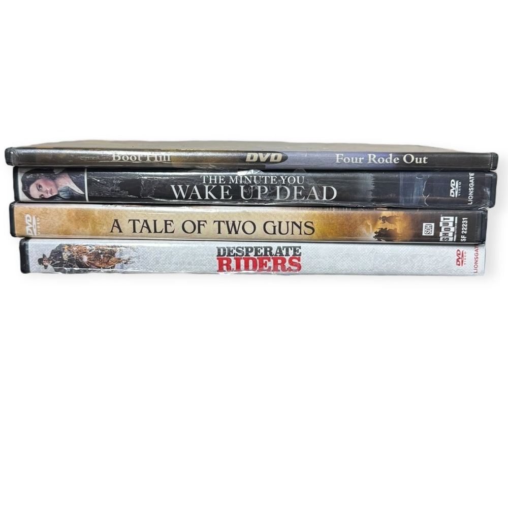 Set of 4‎ Western DVDs